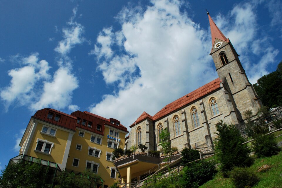 Church hotel sky
