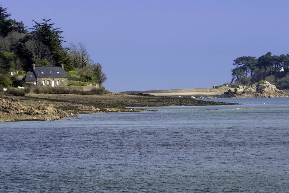 Côtes d'armor sea landscape