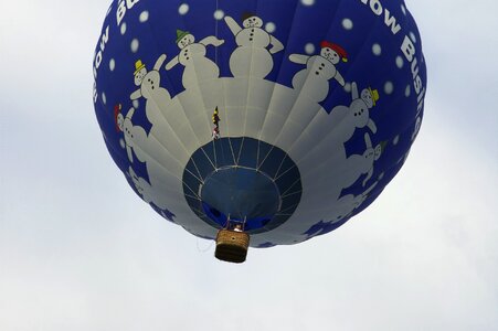 Festival flying colorful