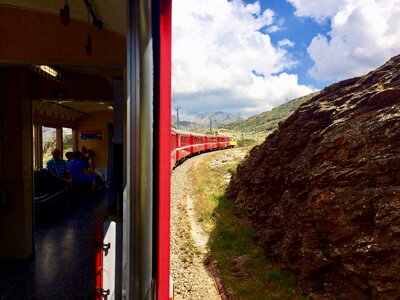 Railway tourism sky