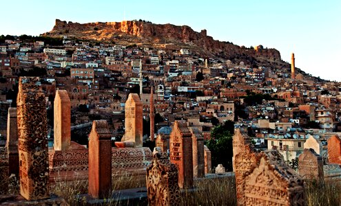 Landscape stone the minarets