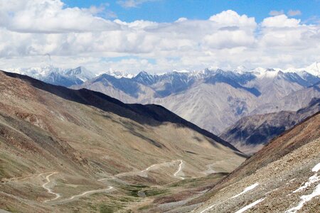 Landscape mountain himalayas photo