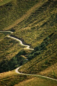 Austria landscape path