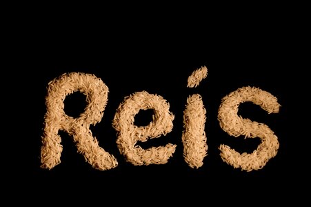 Eat grain of rice word