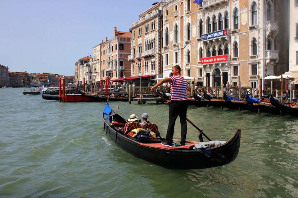 Italy venice gondola photo