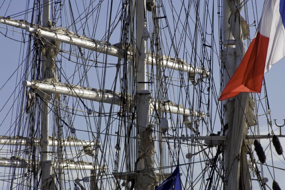 Boat the belem three-masted