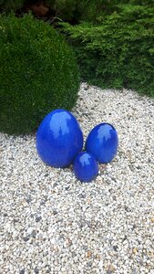 Ceramic garden stones