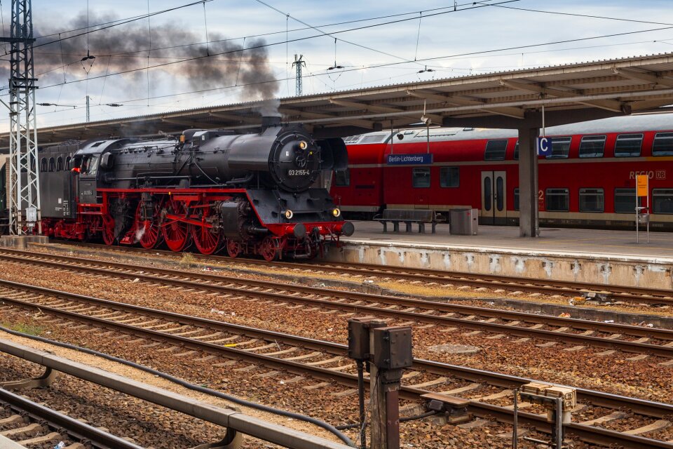 Steam locomotive 032155-4 tradition