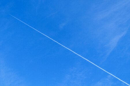 Landscape blue sky clouds photo