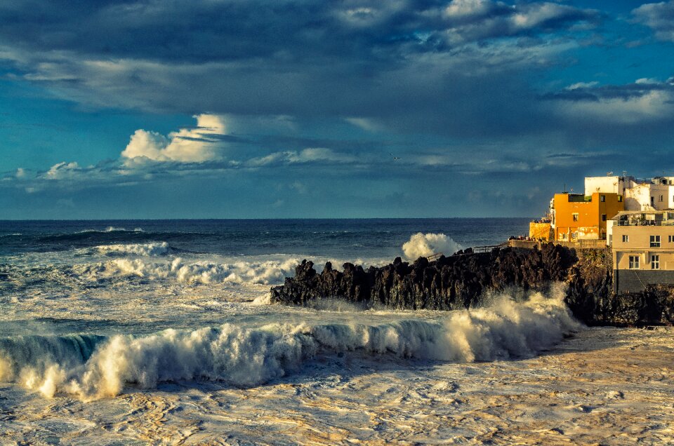 Ocean surf sea coast
