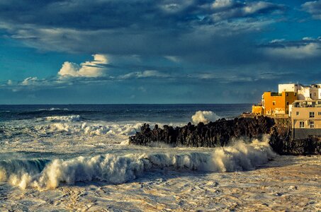 Ocean surf sea coast