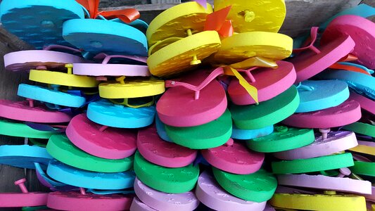 Slippers colors summer
