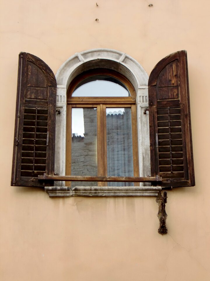 Facade historically weathered