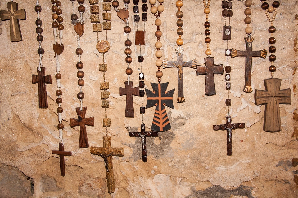 Christian cross wood