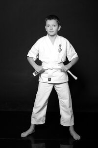 Kimono sports martial arts photo