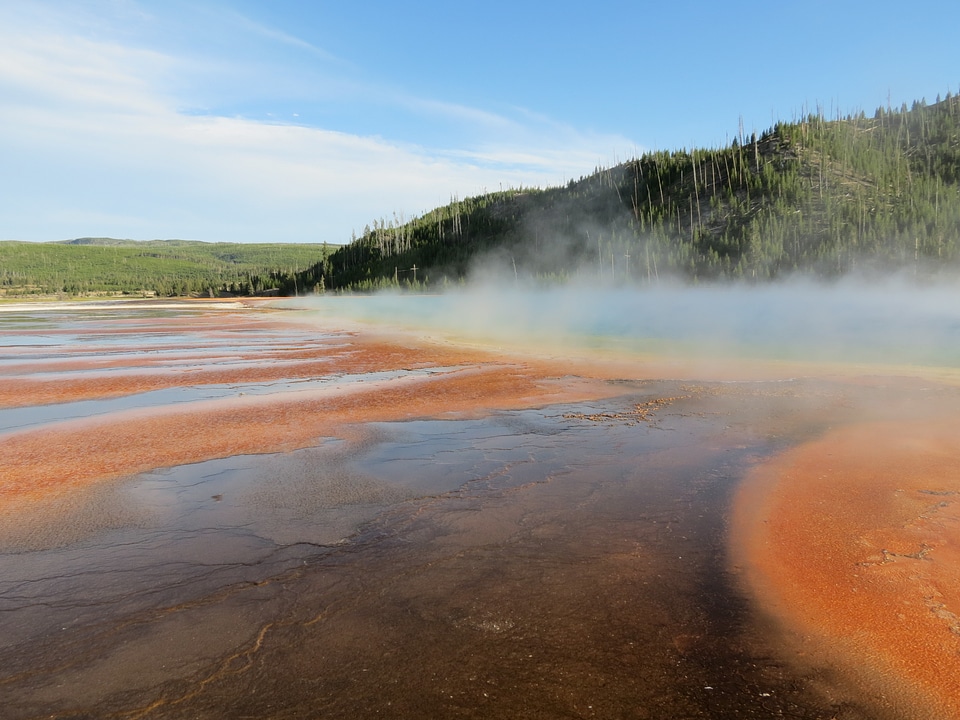 Yellowstone landscape wilderness