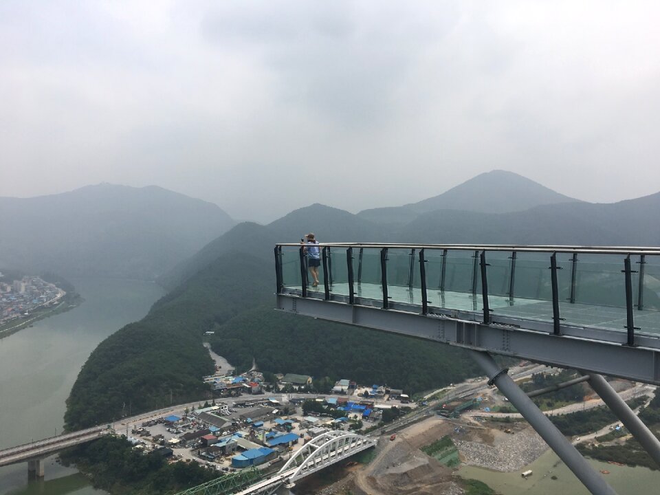 Danyang skywalk hooray