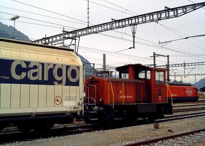 Freight train locomotive railway