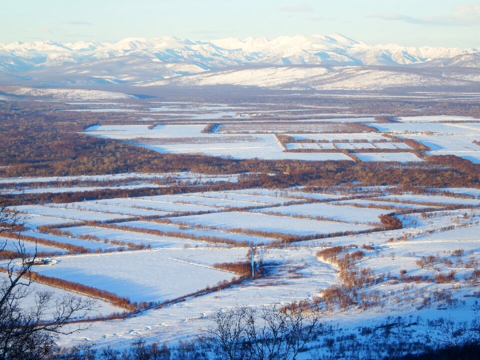 Snow nature landscape