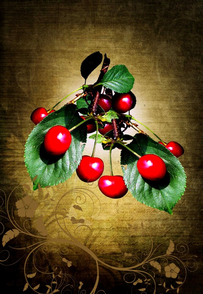 Red fresh healthy