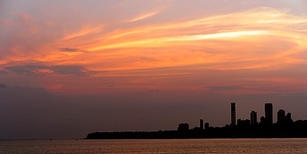 Sea travel landscape