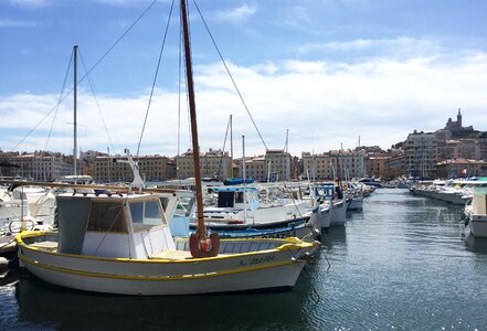Water cityscape mediterranean photo