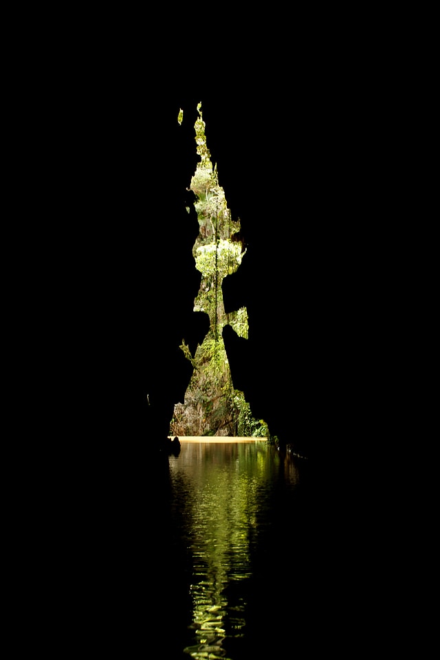 Nature cave water