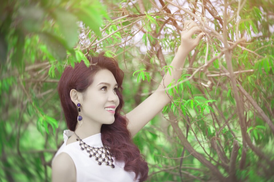 Dress girl vietnam asia