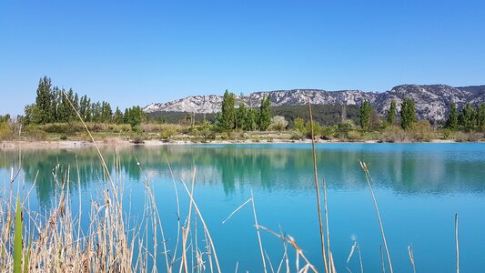 Nature water mountain photo