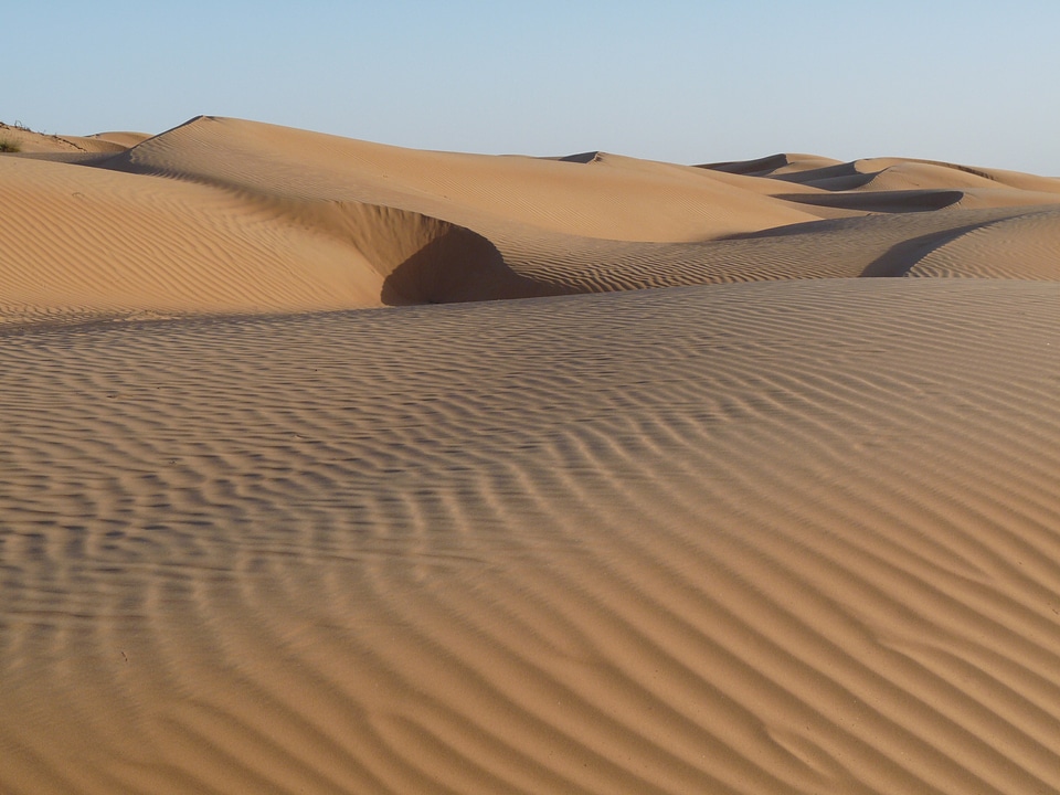Desert sand sand dunes