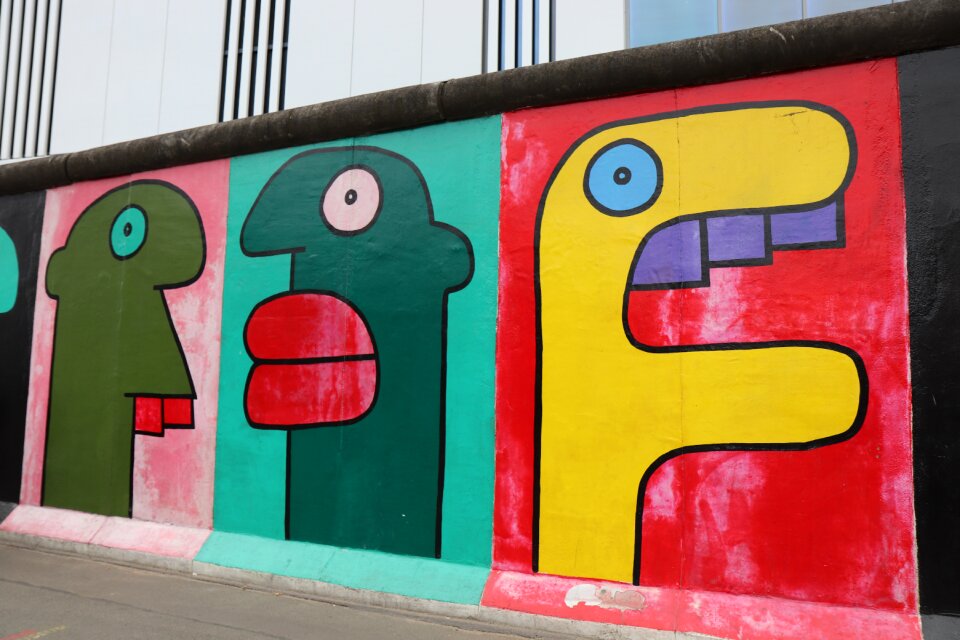 Berlin berlin wall graffiti