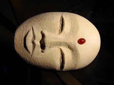 Sculpture zen meditation photo