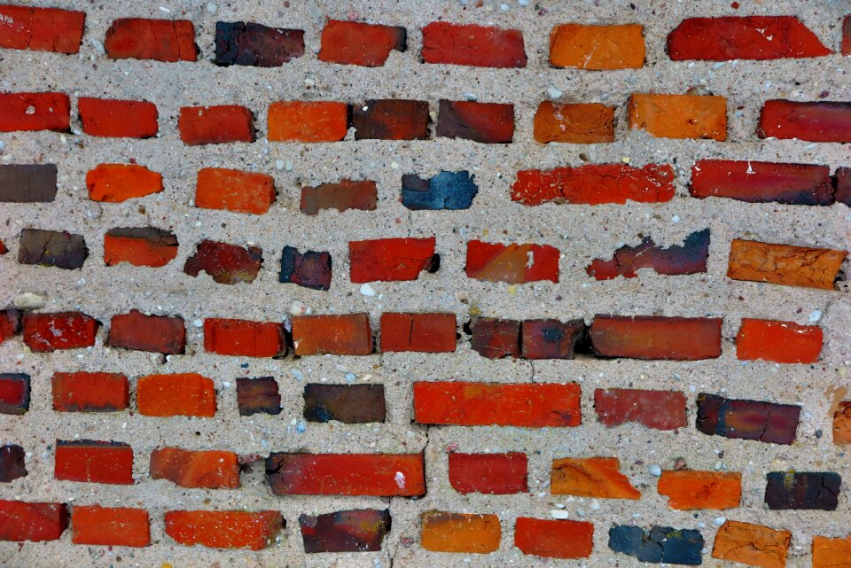 Brick wall brick wall background old photo