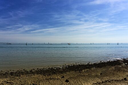 Atlantic ocean charente-maritime side photo