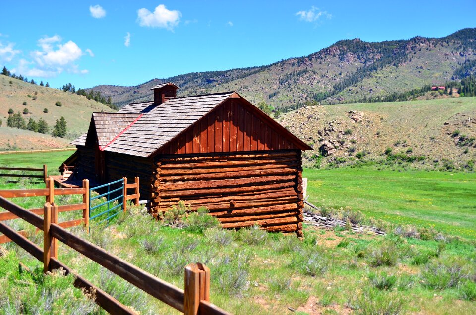 Wooden house wood