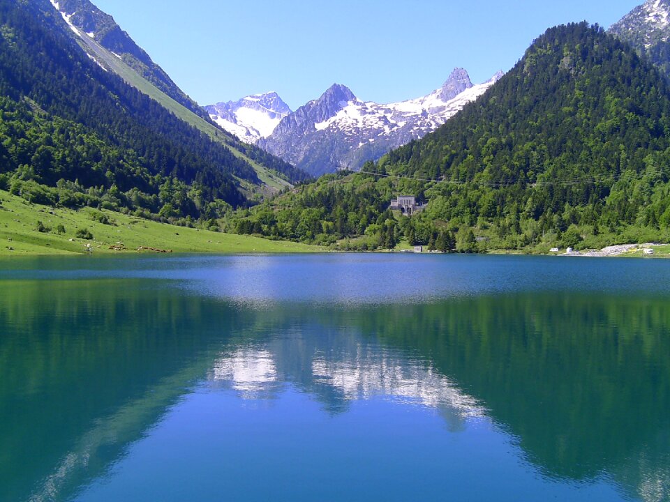 Landscape pyrénées nature