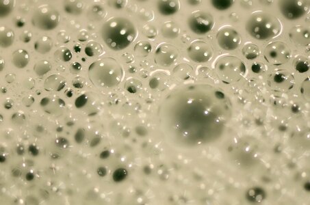 Pattern structure foam beads