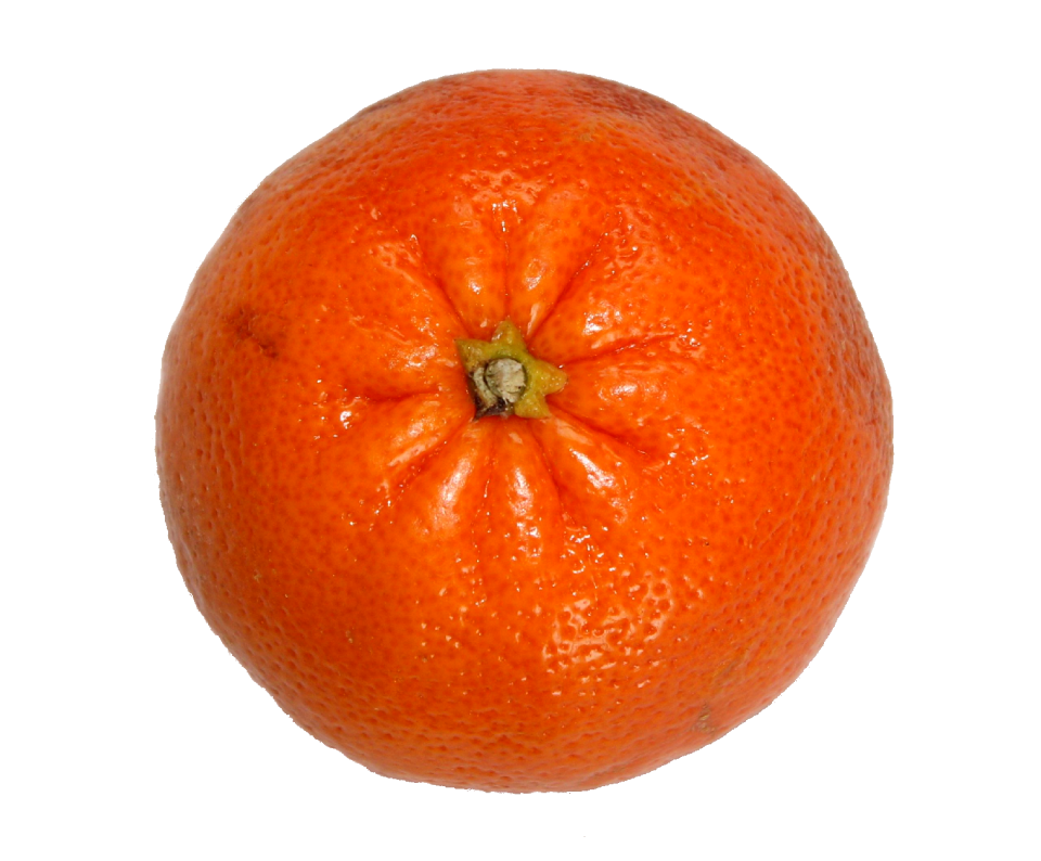 Tangerine orange food