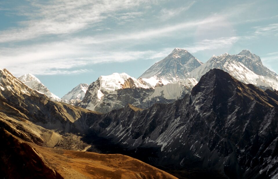 Mountain peak sagarmatha