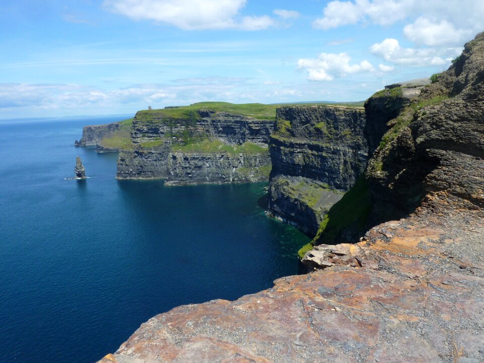 Ireland view ocean