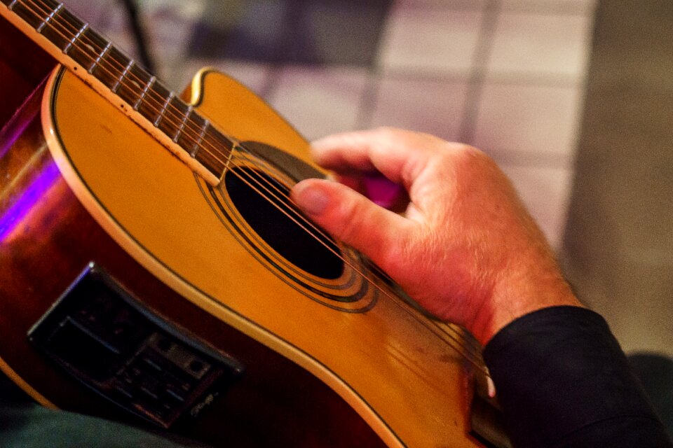 Guitar music orchestra