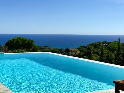 Blue sea relax