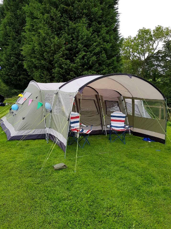 Vacation outdoor camper