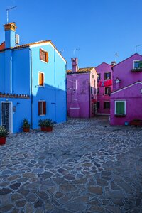 Colorful village island