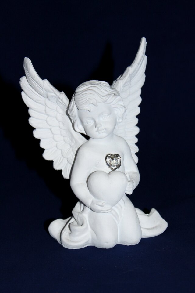 Figure decoration angel wings