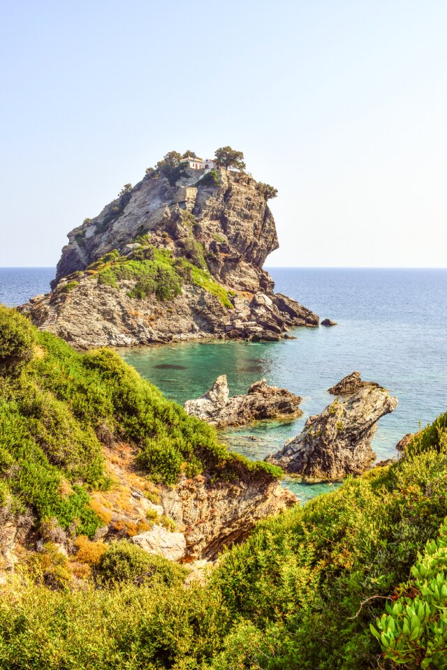 Ayios ioannis rock coast