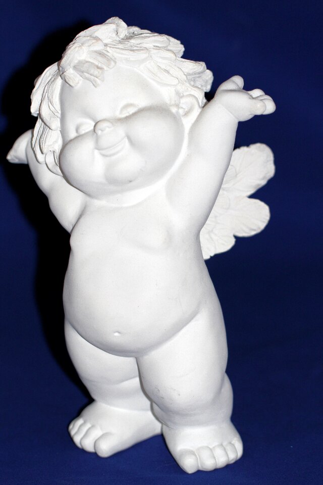 Figure decoration angel wings