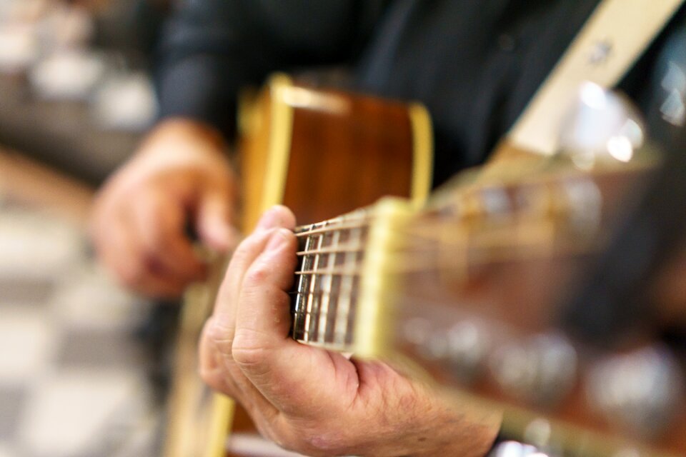 Guitar music orchestra