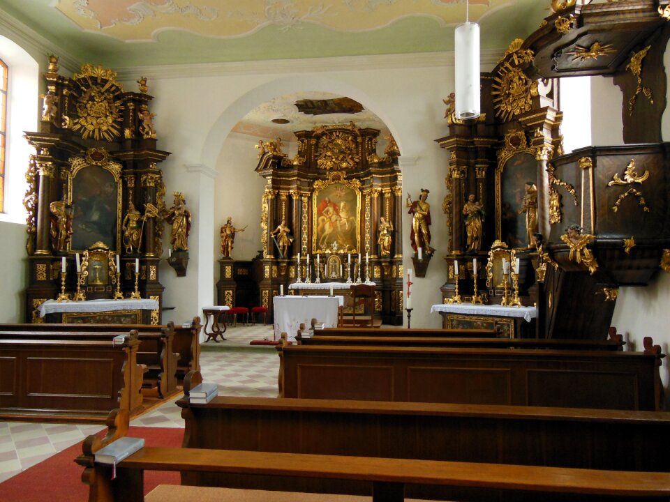 St george's church bad staffelstein baroque