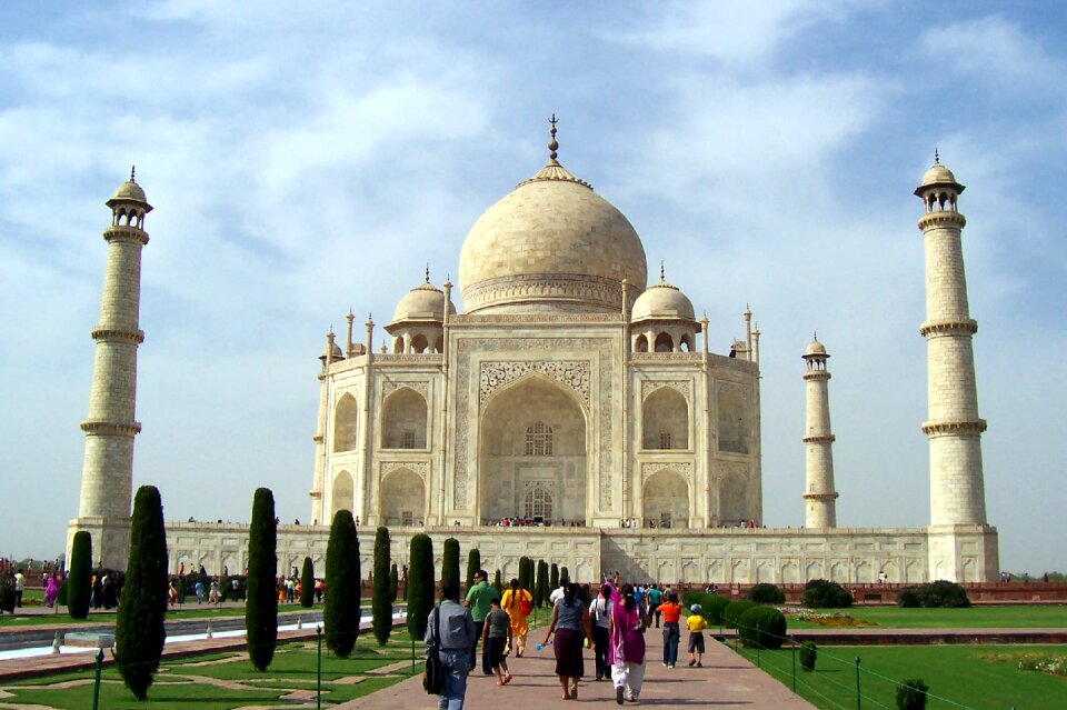 Medieval india agra taj photo